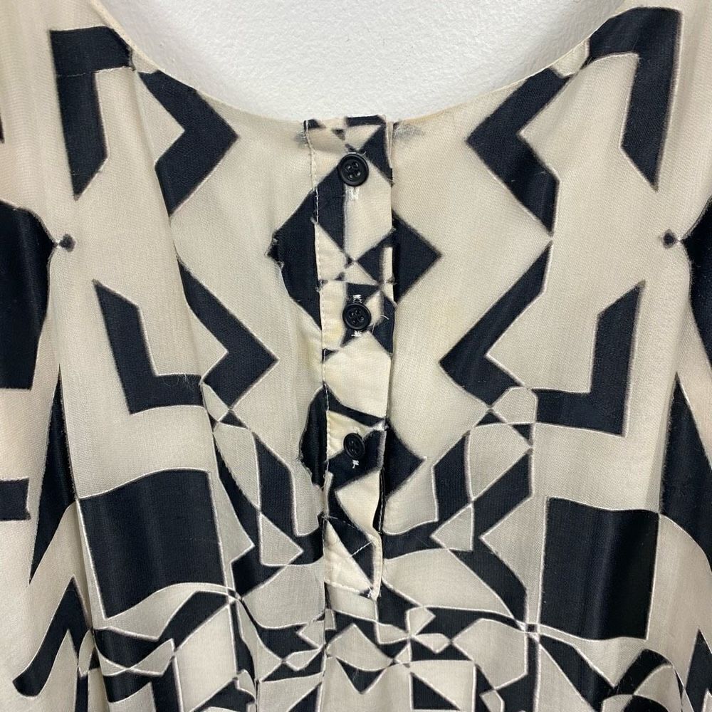 Alice + Olivia Rhi Tiered Hem Tank Dress - Picture 4 of 10